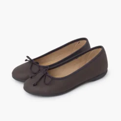 Bailarinas lacito flexibles piel vegana
