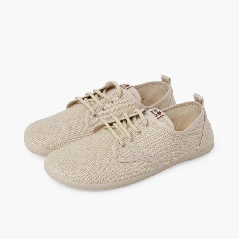Blucher barefoot lino cordones tallas altas