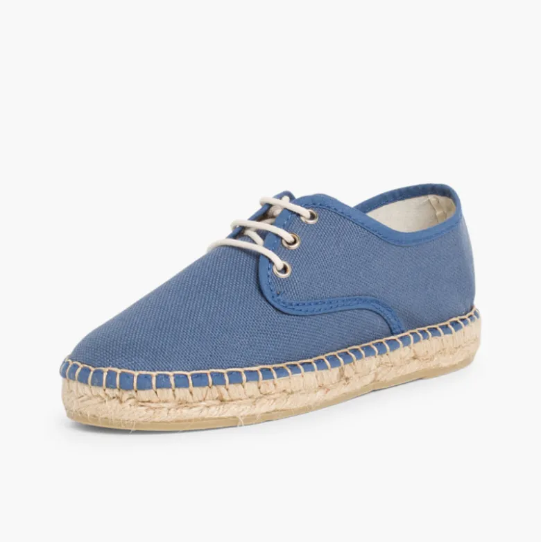 Blucher de Lona con base Alpargata