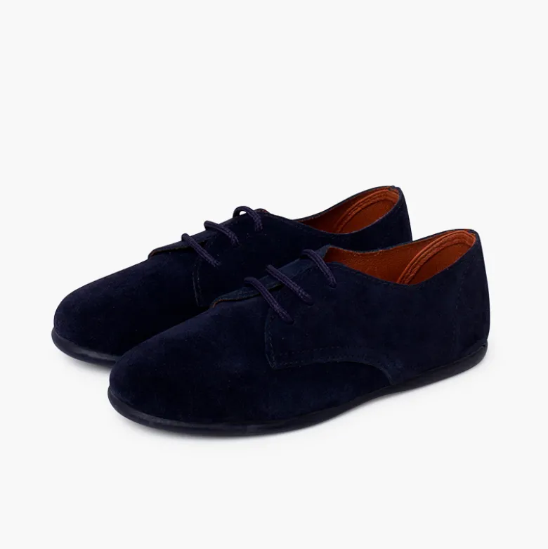Blucher niños serraje cordones