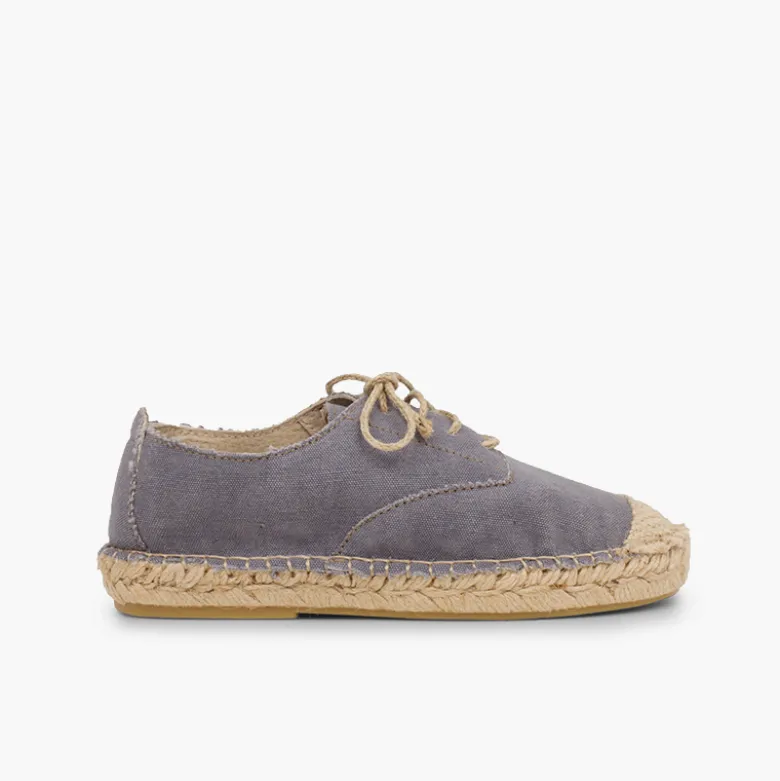 Blucher puntera y cordones yute
