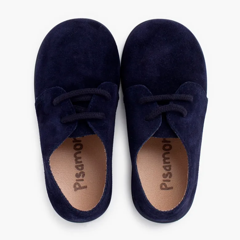 Blucher serraje cordones niño suela fina