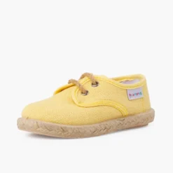Bluchers lino cordones y base yute