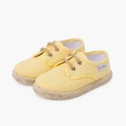Bluchers lino cordones y base yute