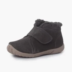 Bota Cuello Tipo Borreguito y Tira Adherente