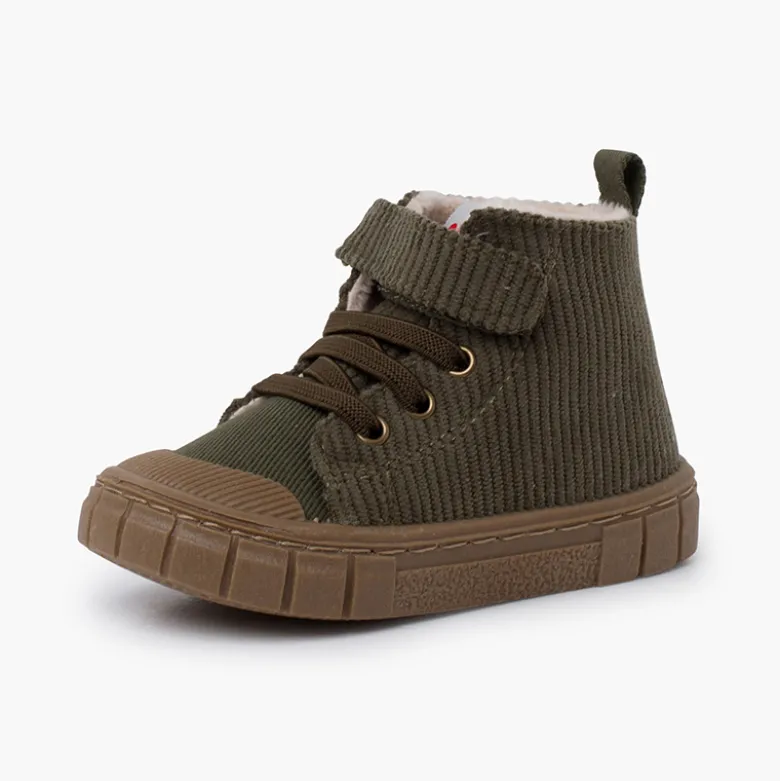Bota Garvalín pana cordones elásticos