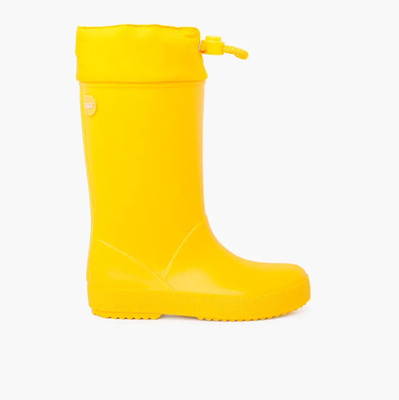 Botas agua ajustables de caña alta