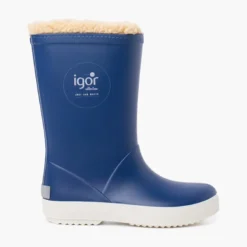 Botas agua borreguito interior para niños