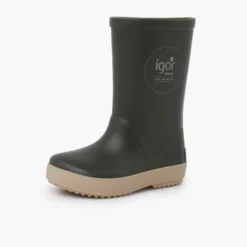 Botas agua niños suela beige