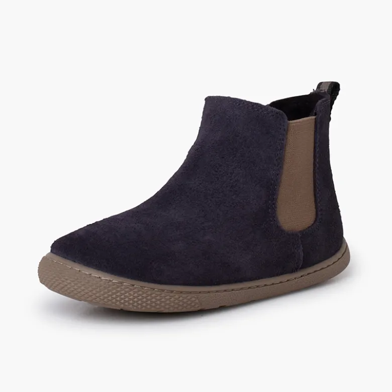 Botas barefoot serraje tipo chelsea