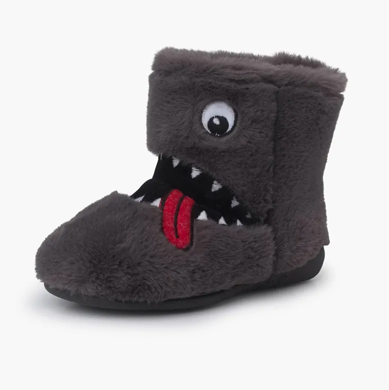 Botas Casa Invierno Dibujo Monstruo