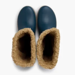 Botas de agua borreguito suela beige