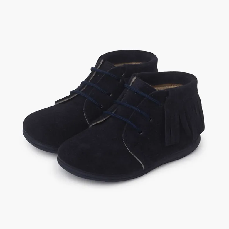 Botas Flecos Cordones Primeros Pasos