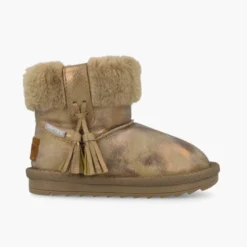 Botas niña tipo australianas borlas