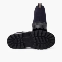 Botas niños suela track con elástico
