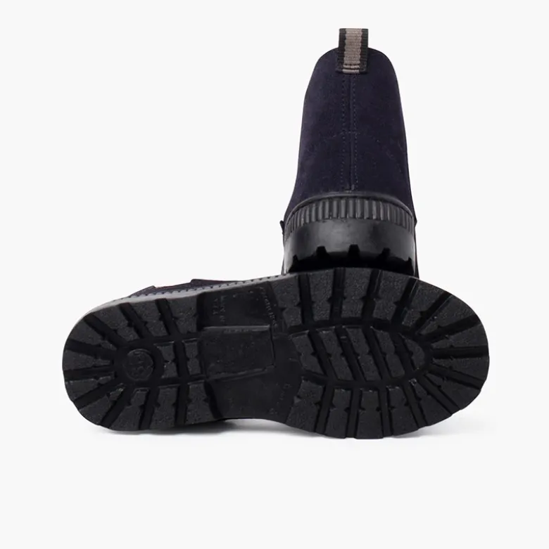 Botas niños suela track con elástico