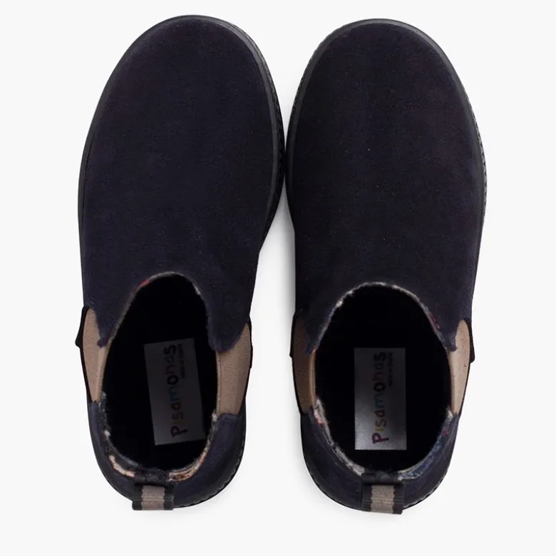 Botas niños suela track con elástico