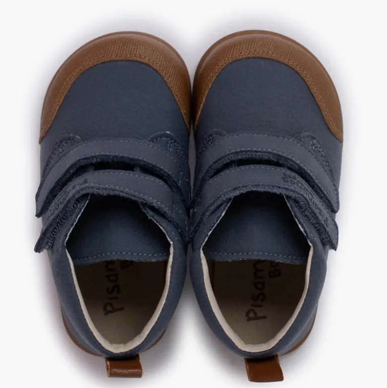 Botitas barefoot piel niños puntera reforzada