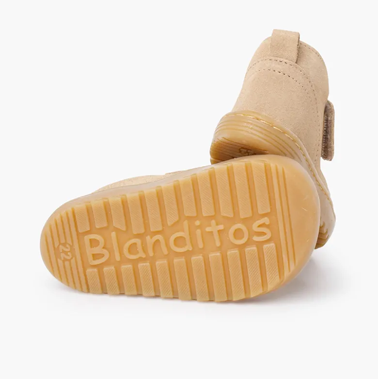 Botitas Blanditos serraje forro borreguito