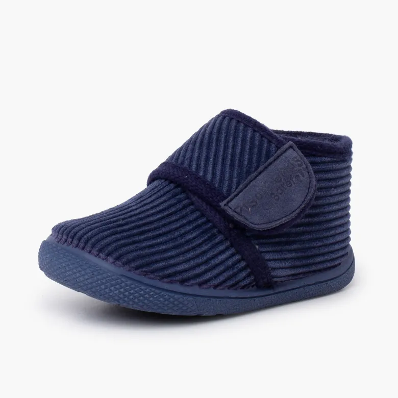 Botitas casa pana barefoot tira adherente