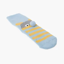 Calcetines antideslizantes rizo pompón oso