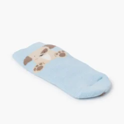 Calcetines antideslizantes perrito pompón
