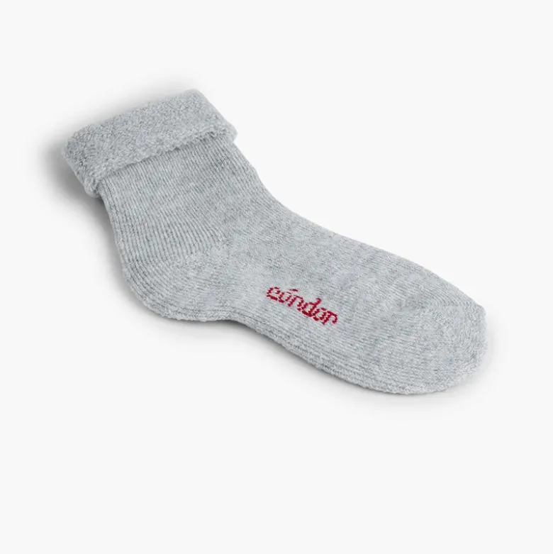 Calcetines de lana y rizo bebé