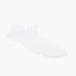 Calcetines de vestir calados con lazo