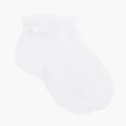Calcetines de vestir calados con lazo