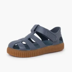 Cangrejeras tipo zapatillas suela caramelo