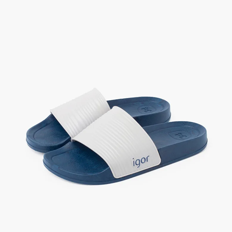 Chanclas piscina niños beach tira ancha