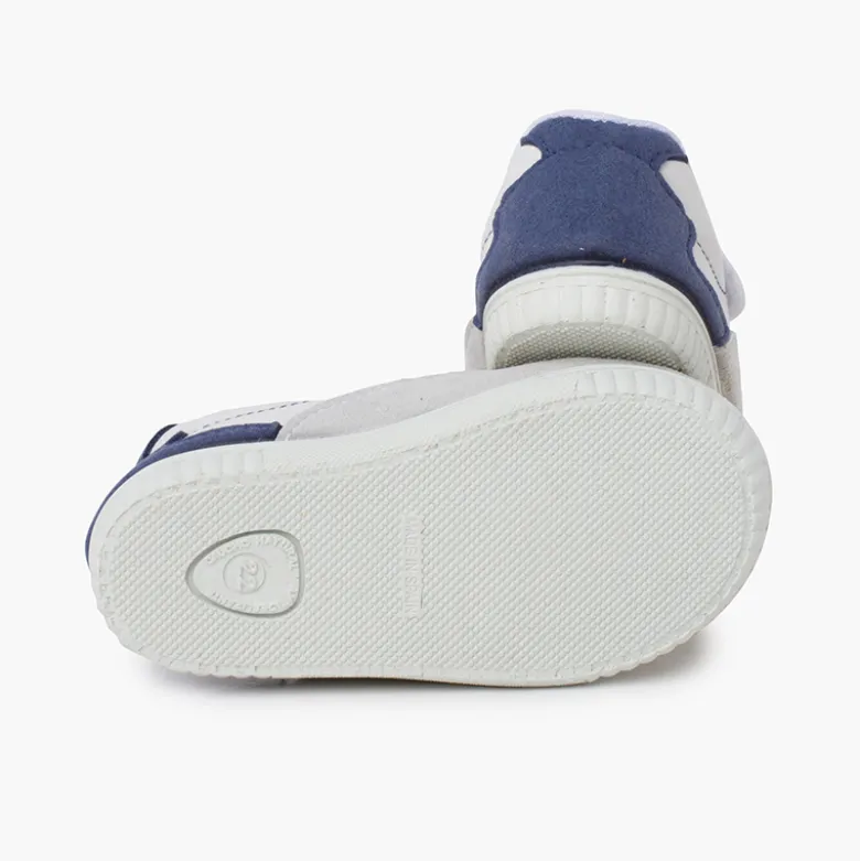 Deportivas blanditas mínimal talonera colores