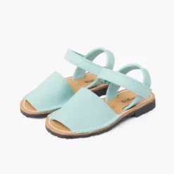 Menorquinas Niños Avarcas nobuck tira adherente
