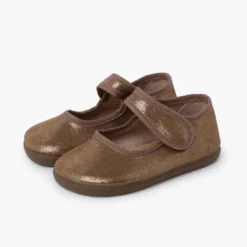 Merceditas barefoot brillo tira adherente