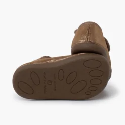 Merceditas barefoot brillo tira adherente