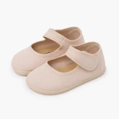 Merceditas barefoot lona cierre ancho