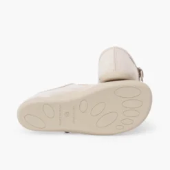 Merceditas barefoot suede hebilla mujer