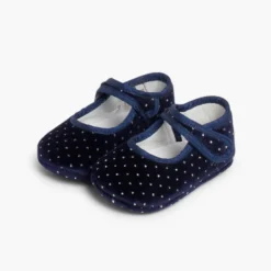 Merceditas Bebé Terciopelo Brillantitos