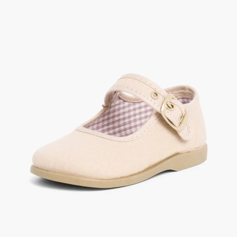 Merceditas de Lona para Niñas