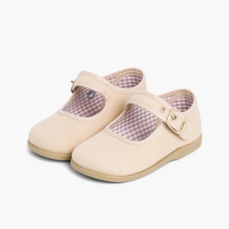 Merceditas de Lona para Niñas