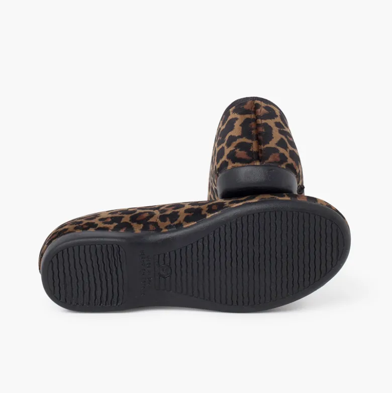 Merceditas elástico animal print