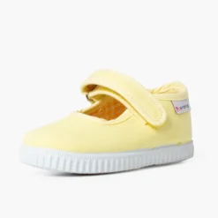 Merceditas Niña tira adherente Suela tipo Zapatillas