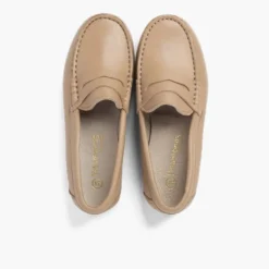 Mocasines niño piel antifaz