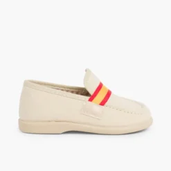 Mocasines Niño Tela Bandera España
