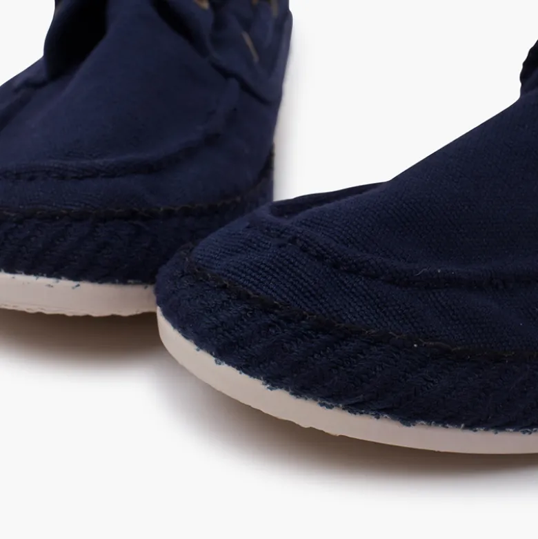 Náuticos Casual Tallas Altas Lona Lavada