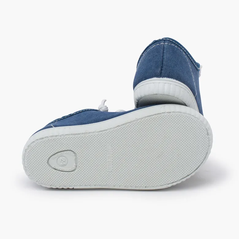 Náuticos wallaby suela fina cordones elásticos