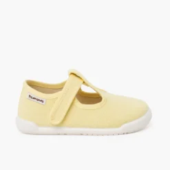 Pepitos barefoot lona canvas tira adherente