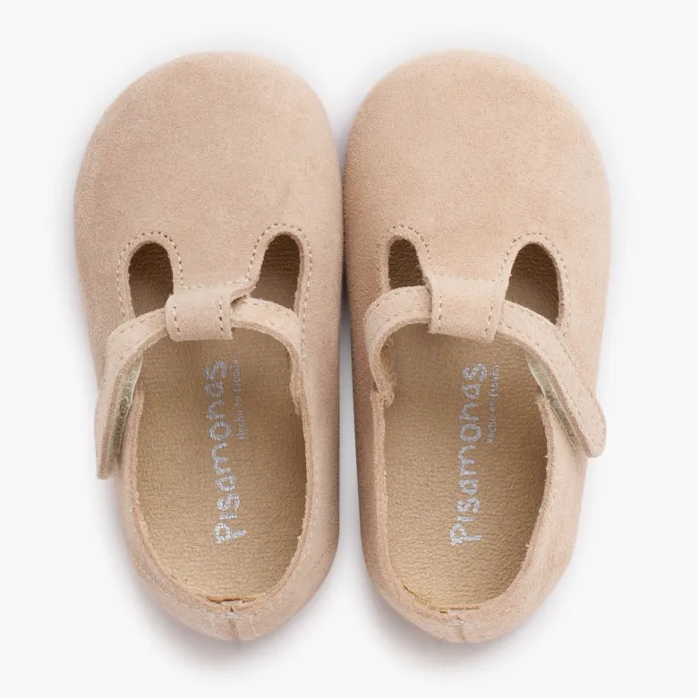 Pepitos barefoot serraje niños primeros pasos