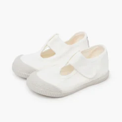 Pepitos puntera barefoot lona lavada