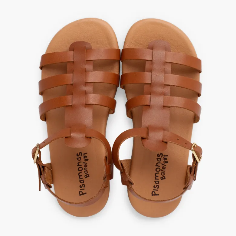 Sandalias barefoot gladiador tallas altas